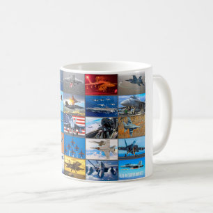 CANECA DE CAFÉ F/A-18 SUPER HORNET "MONTAGE"