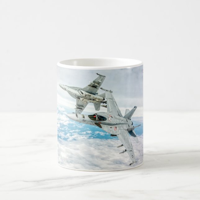 CANECA DE CAFÉ F/A-18E SUPER HORNET (Centro)