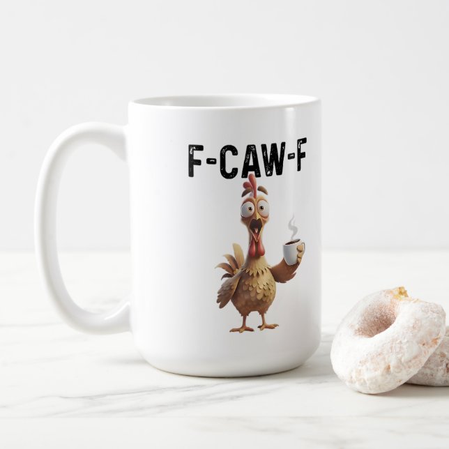 CANECA DE CAFÉ F CAW F (Com Donut)