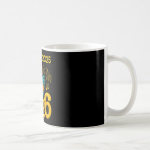 Caneca De Café F-caw-f 2025 Feliz Ano Novo 2026 Galo Engraçado Fr