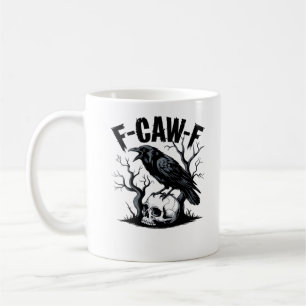 Caneca De Café F Caw F Design Minimalista Essencial Limpo