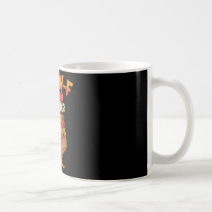 Caneca De Café F-caw-f Galinha Engraçada Galo Dizendo Cartoon Faz