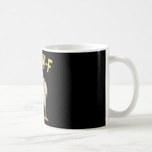Caneca De Café F-caw-f Humor Engraçado de Frango F-caw-f Citação 