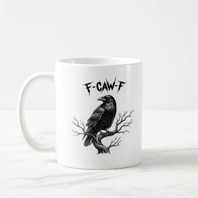 Caneca De Café F Caw F Trendy Modern Style (Esquerda)