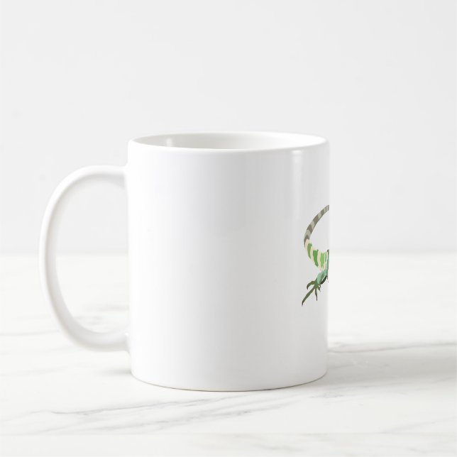 Caneca De Café F é para Fiji Banded Iguana (Esquerda)
