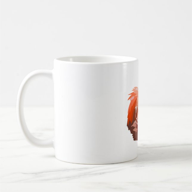 Caneca De Café F é para Flamingo Keeper (Esquerda)