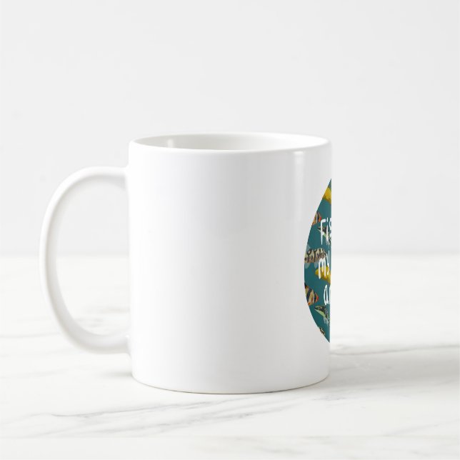 Caneca De Café F é para Peixe (Esquerda)