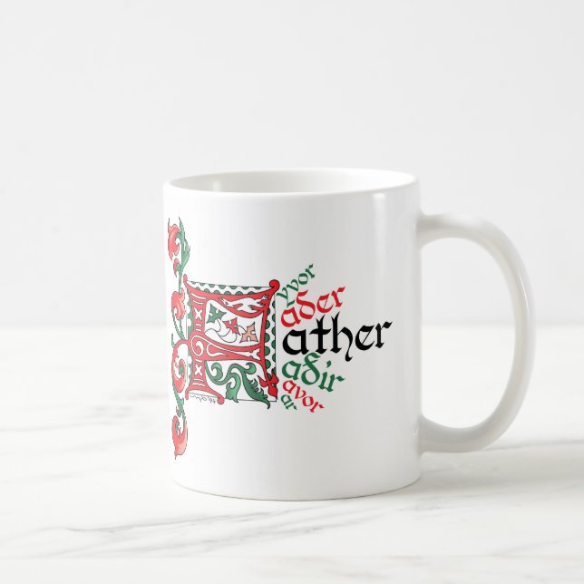 Caneca De Café F é pelo Padre Mug (Direita)