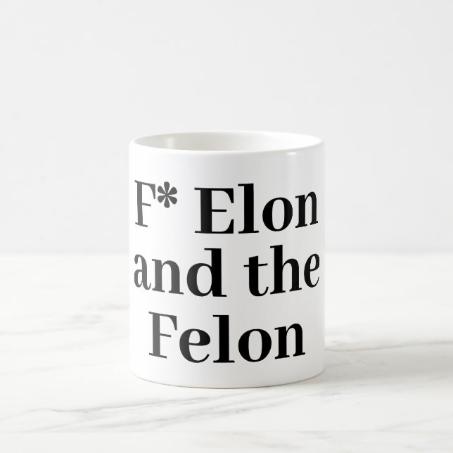 Caneca De Café F* Elon Coffee Mug (Centro)