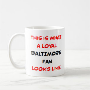 Caneca De Café fã de Baltimore, leal