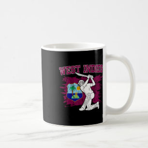 Caneca De Café Fã de críquete das Índias Ocidentais Adepto das Ín