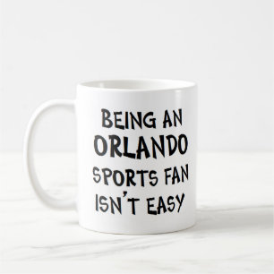 Caneca De Café fã de esportes de orlando, sendo
