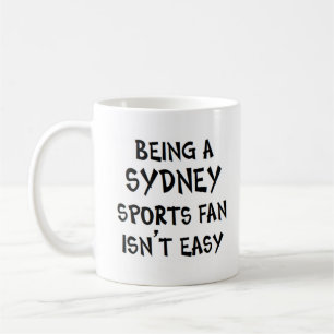 Caneca De Café fã de esportes de Sydney, sendo