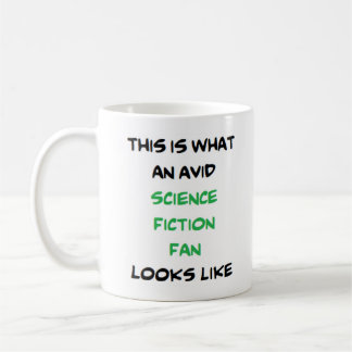 Caneca De Café fã de ficção científica, ávido