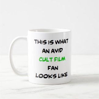 Caneca De Café fã de filmes cultos, ávido