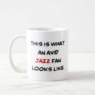 Caneca De Café fã de jazz, ávido