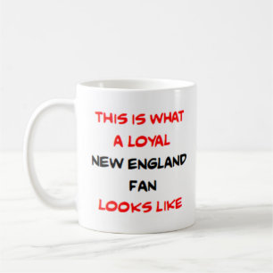 Caneca De Café fã de New England, leal