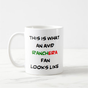Caneca De Café fã de ranchera, ávido