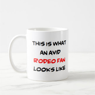 Caneca De Café fã de rodeio, ávido