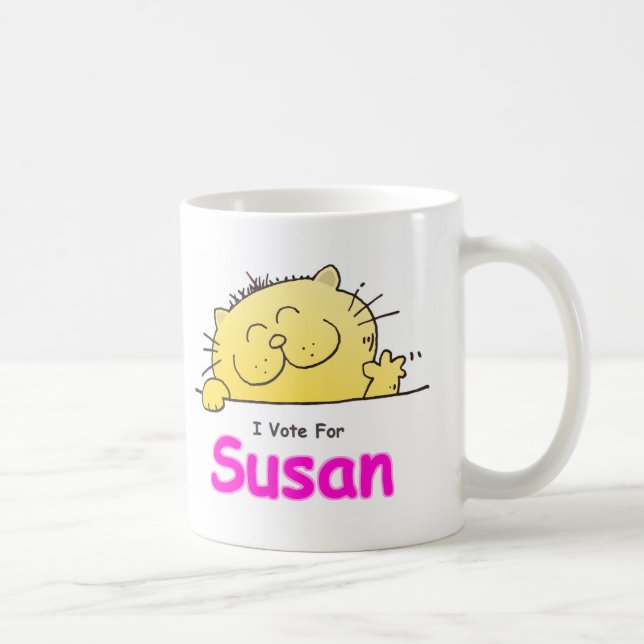 Caneca De Café Fã de Susan Boyle (Direita)