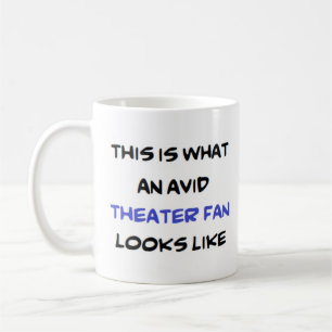 Caneca De Café fã de teatro, ávido