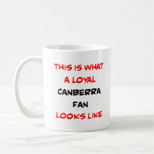 Caneca De Café fã do Canberra, leal