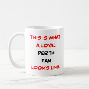 Caneca De Café fã do Perth, leal