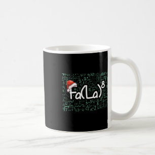 Caneca De Café Fa (la) 8 Matemática Divertida Natal Fa La 8 Profe