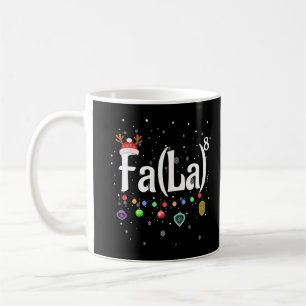 Caneca De Café Fa (La)8 Papais noeis De Natal Engraçados Fa La Ma