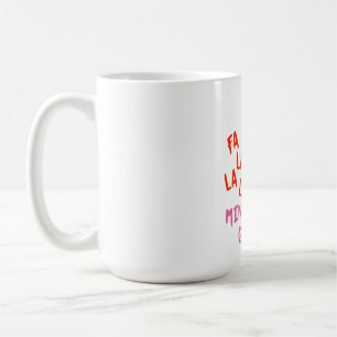 Caneca De Café Fa La La mingo Flamingo Para O Natal