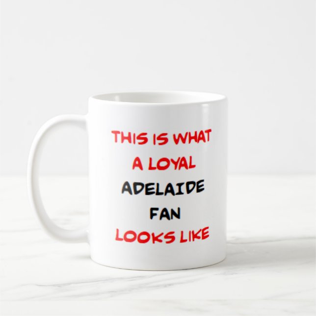 Caneca De Café fã leal de Adelaide (Esquerda)