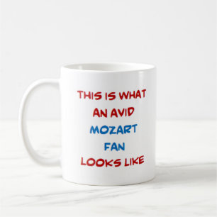 Caneca De Café fã mozart, ávido