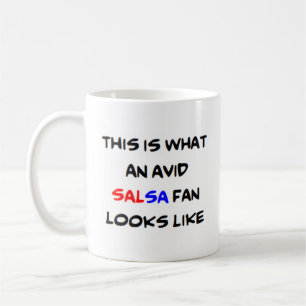 Caneca De Café fã salsa, ávido