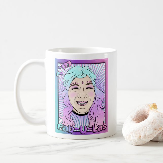Caneca De Café Fab-U-Las Mug de Zer0 (Com Donut)