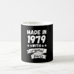 Caneca De Café fabricado em 1979 com peças originais,