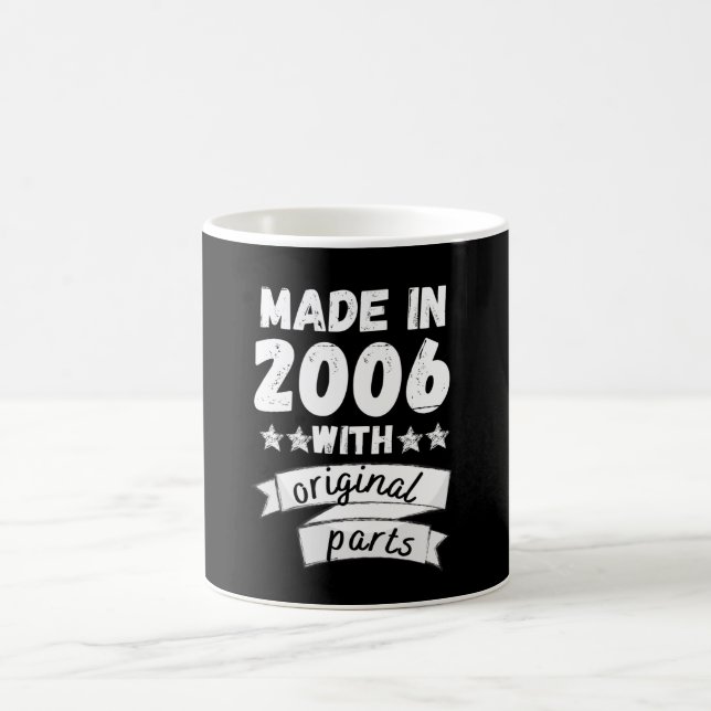 Caneca De Café fabricado em 2006 com peças originais, (Centro)