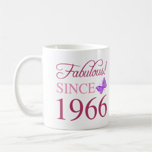 Caneca De Café Fabuloso Desde 1966 Aniversário de 60 anos