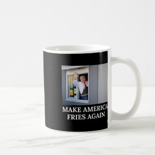 Caneca De Café Faça a América Fritar Novamente - Drive Thru Engra
