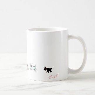 Caneca De Café Faça a caminhada do cachorrinho