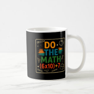Caneca De Café Faça a Conta Divertida 67 Equação Presente Profess