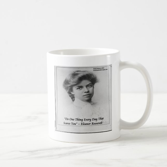 Caneca De Café Faça Algo Assustador (Direita)
