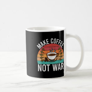 Caneca De Café Faça café não guerra Barista