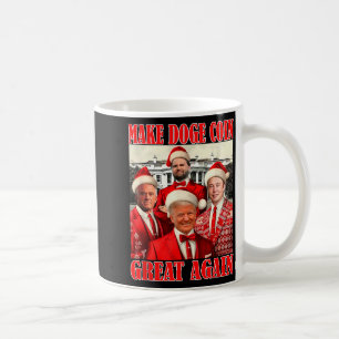 Caneca De Café Faça Camiseta Doge Coin Grande Novamente Trump Nat