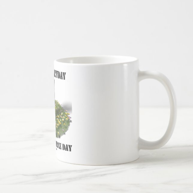 Caneca De Café Faça diário um dia de Open Source (o duque) (Direita)