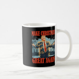 Caneca De Café Faça Excelente De Natal Novamente Papais noeis Eng