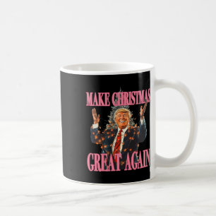 Caneca De Café Faça Excelente De Natal Novamente Papais noeis Eng