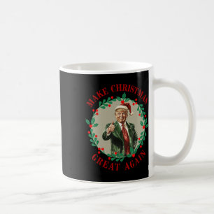 Caneca De Café Faça Excelente De Natal Novamente Papais noeis Eng