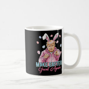 Caneca De Café Faça Excelente De Páscoa Novamente Engraçado Tremo