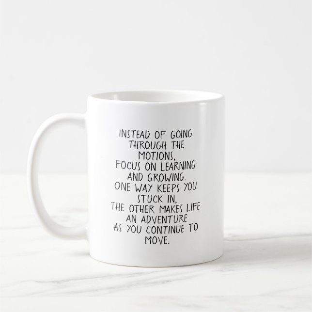 Caneca De Café FAÇA ISSO EM VEZ DE MUg (Esquerda)