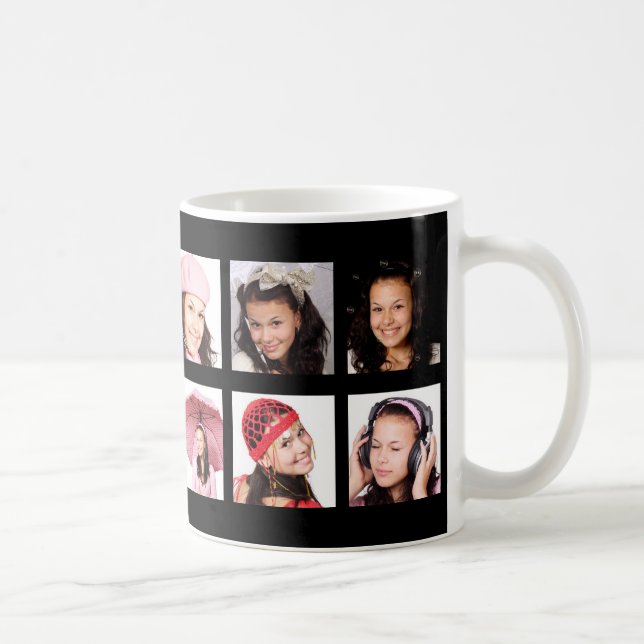 Caneca De Café Faça-lhe SEU Selfies super feito sob encomenda (Direita)